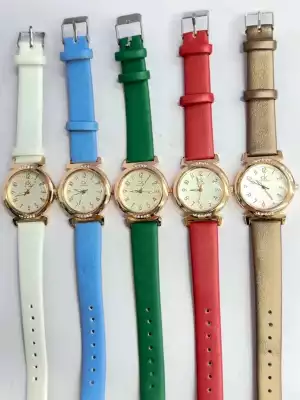 Часы наручные женские CK кварцевые с мягким ремешком, модные повседневные, для девочек-подростков, с датой и временем